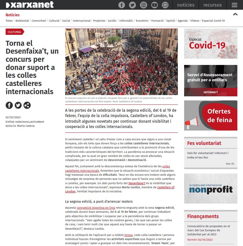 xarxanet news